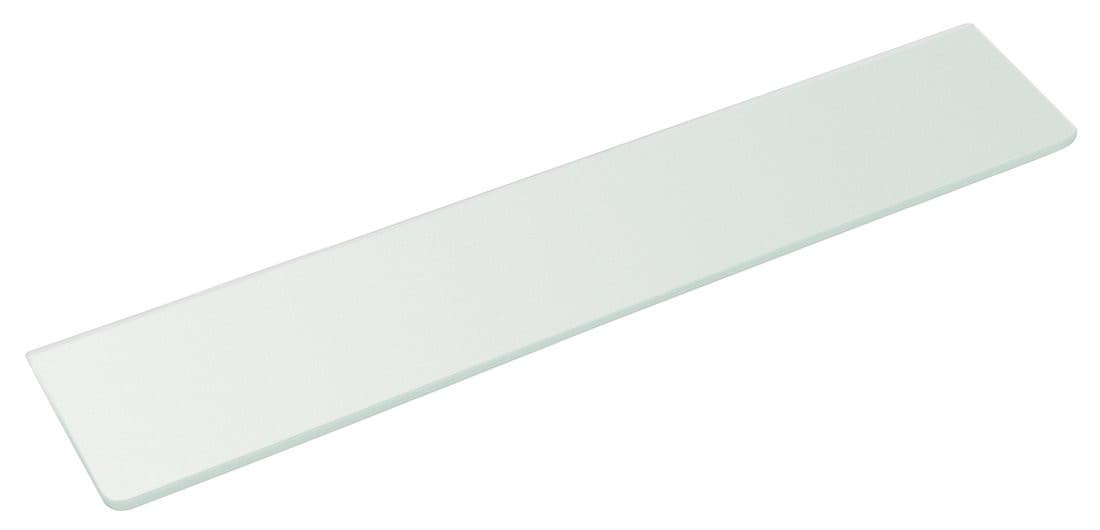Półka 800x100x8mm, szkło mleczne