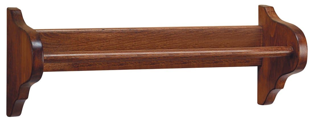 RETRO wieszak na ręczniki, 50x17cm, buk