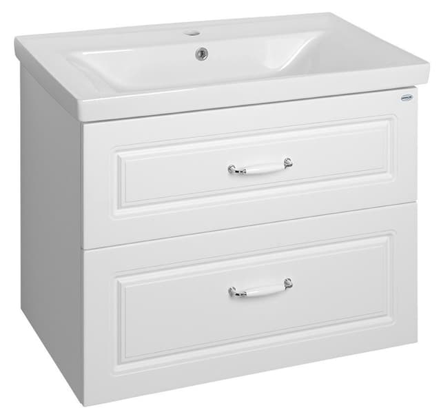FAVOLO szafka umywalkowa 76,5x60x44,6cm, biały mat