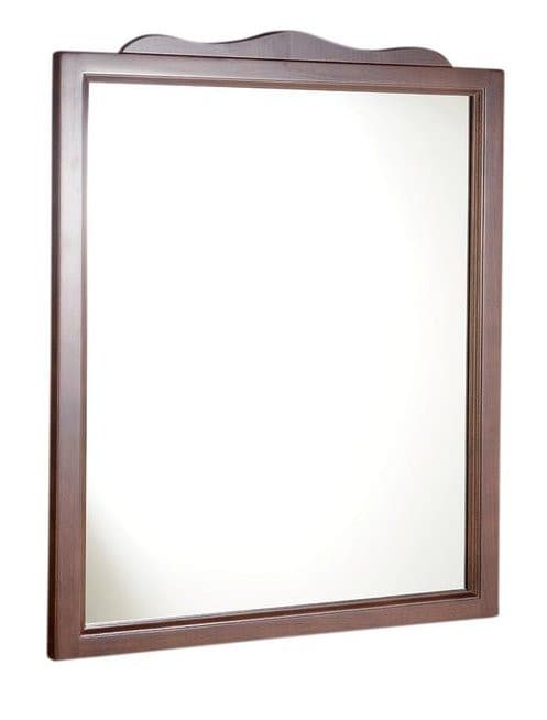 RETRO lustro w drewnianej ramie 89x115cm, buk