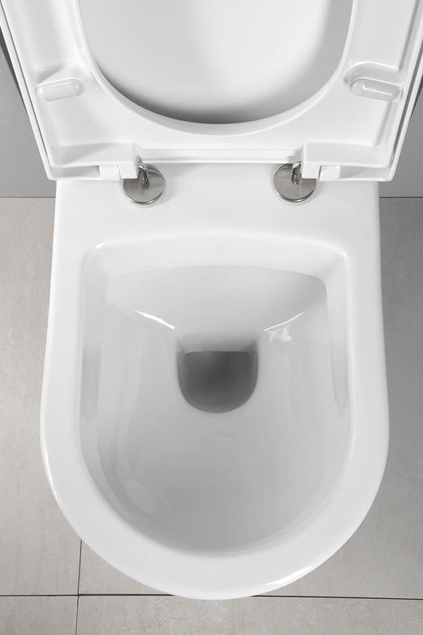 NERA WC wiszące 35,5x50cm, białe