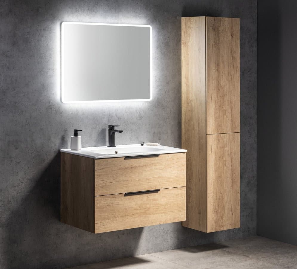 PIRI lustro z oświetleniem LED 60x80cm