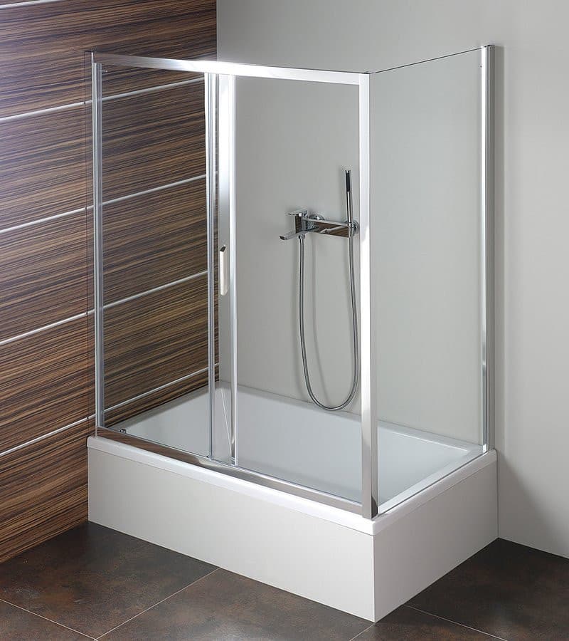 DEEP ścianka boczna 750x1650mm, szkło czyste