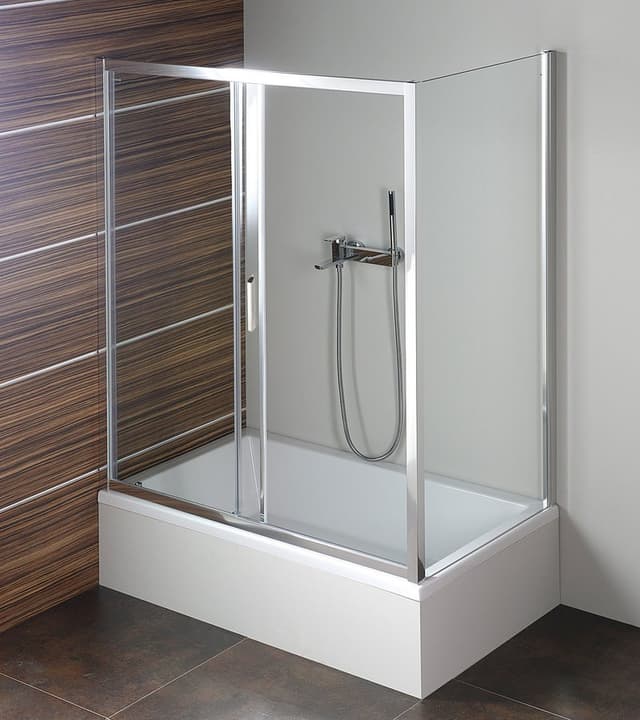 DEEP ścianka boczna 900x1650mm, szkło czyste