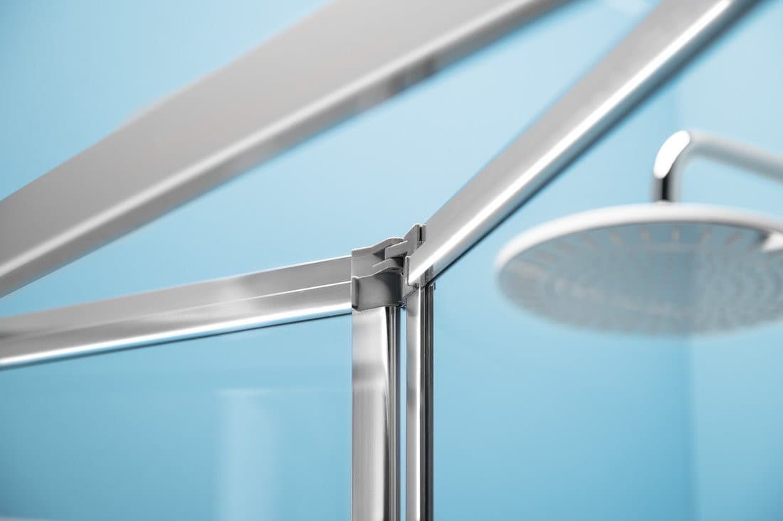 EASY drzwi prysznicowe składane 700mm, szkło czyste
