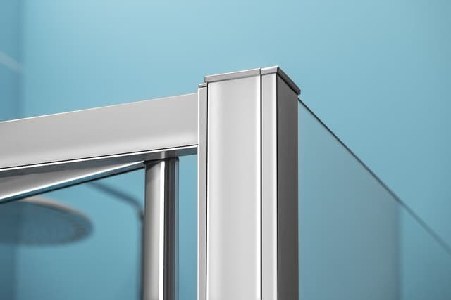 EASY drzwi prysznicowe składane 700mm, szkło czyste
