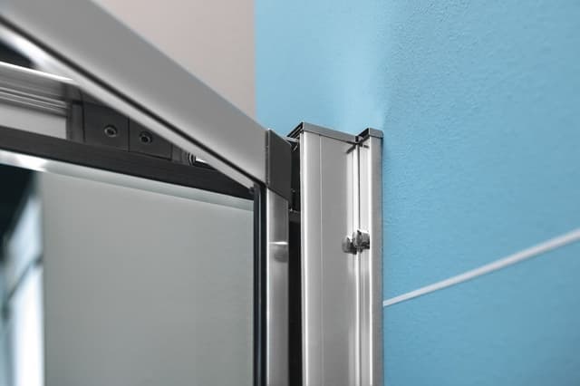 EASY drzwi prysznicowe składane 800mm, szkło czyste