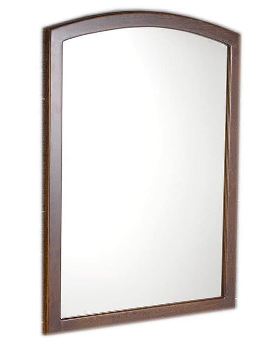 RETRO lustro w drewnianej ramie 65x91cm, buk