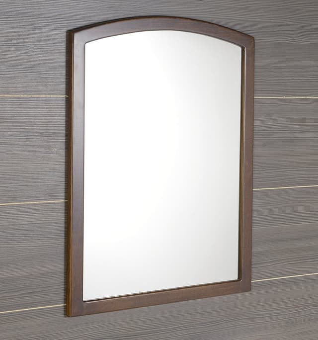 RETRO lustro w drewnianej ramie 65x91cm, buk