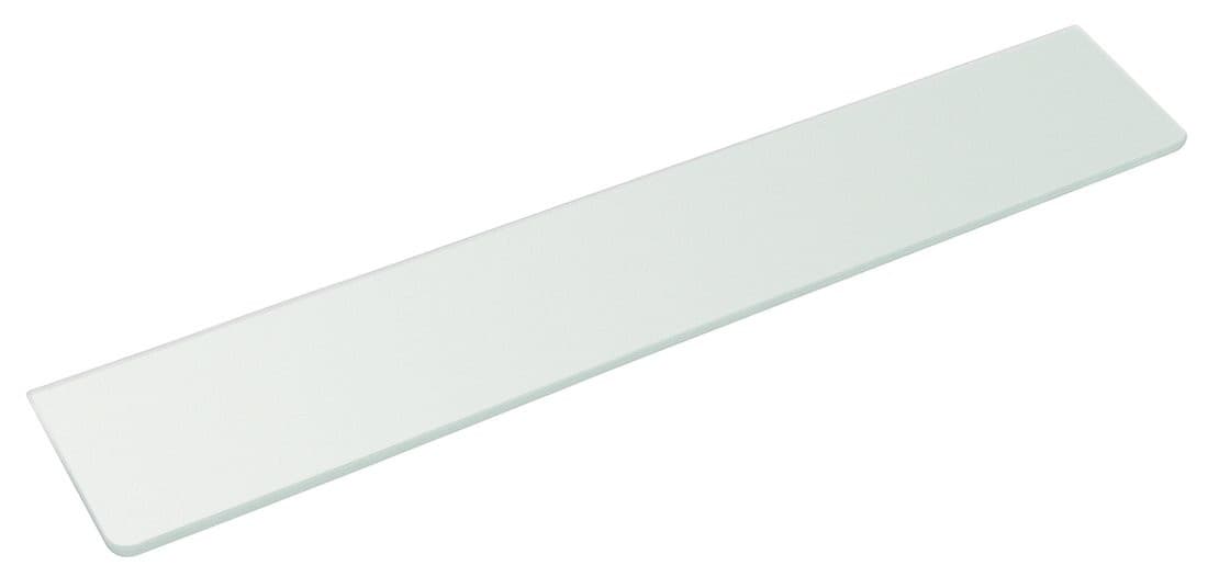 Półka 900x100x8mm, szkło mleczne