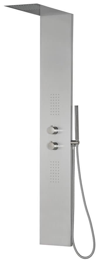 GRACE panel prysznicowy 220x1450mm, stal nierdzewna mat