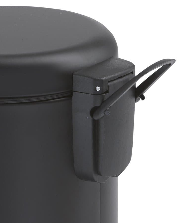 POTTY kosz na śmieci 3l, Soft Close , czarny mat
