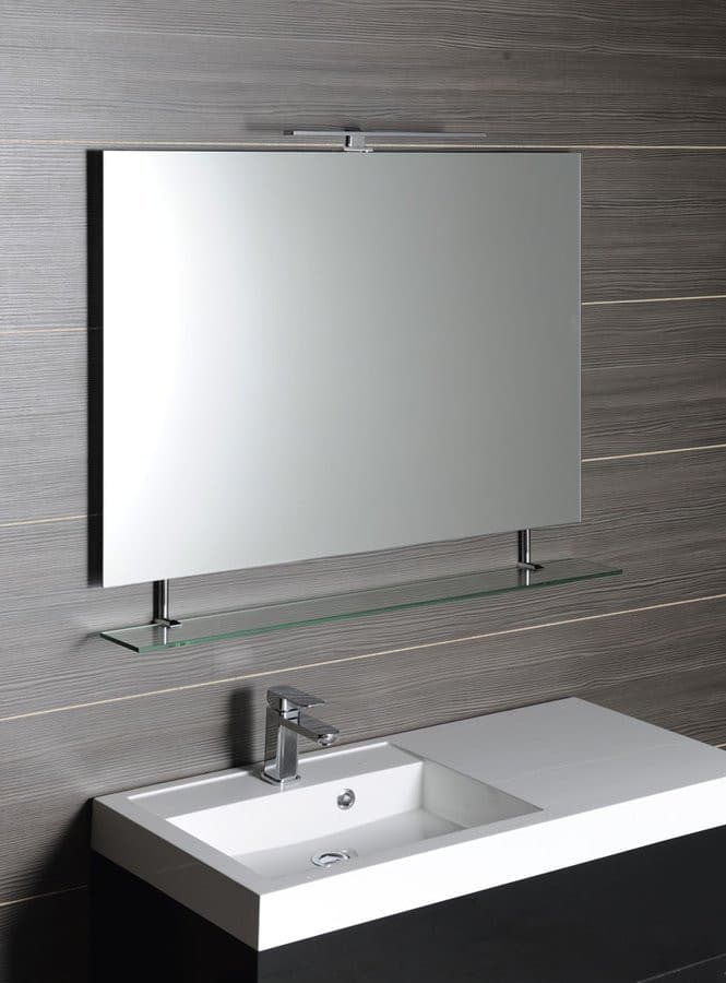 WEGA lustro z półką 100x80cm