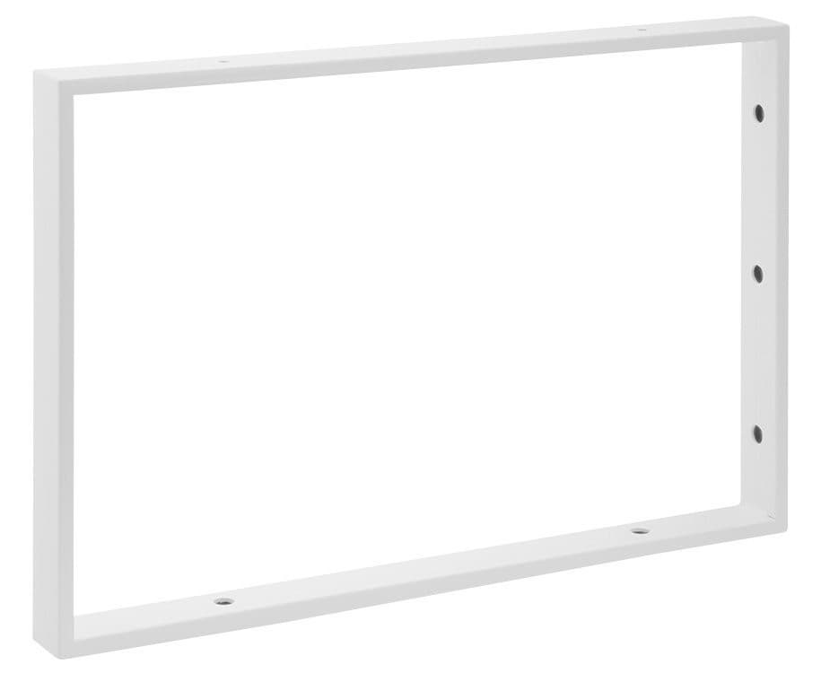 Wspornik 490x330x40mm, stal malowana, biały mat