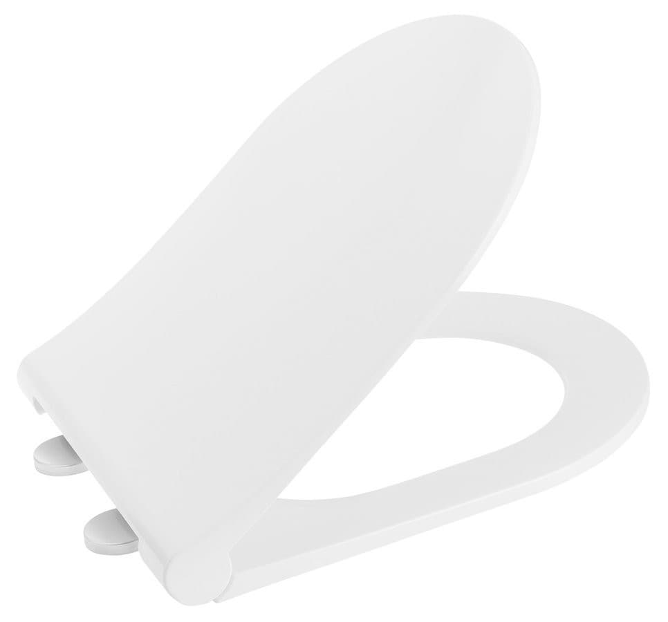 AVVA deska WC, SLIM Soft Close, biały