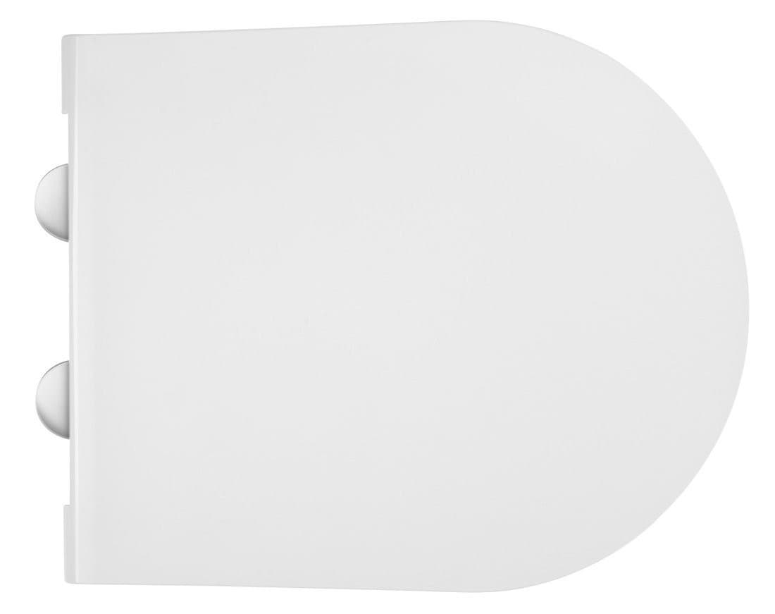 AVVA deska WC, SLIM Soft Close, biały