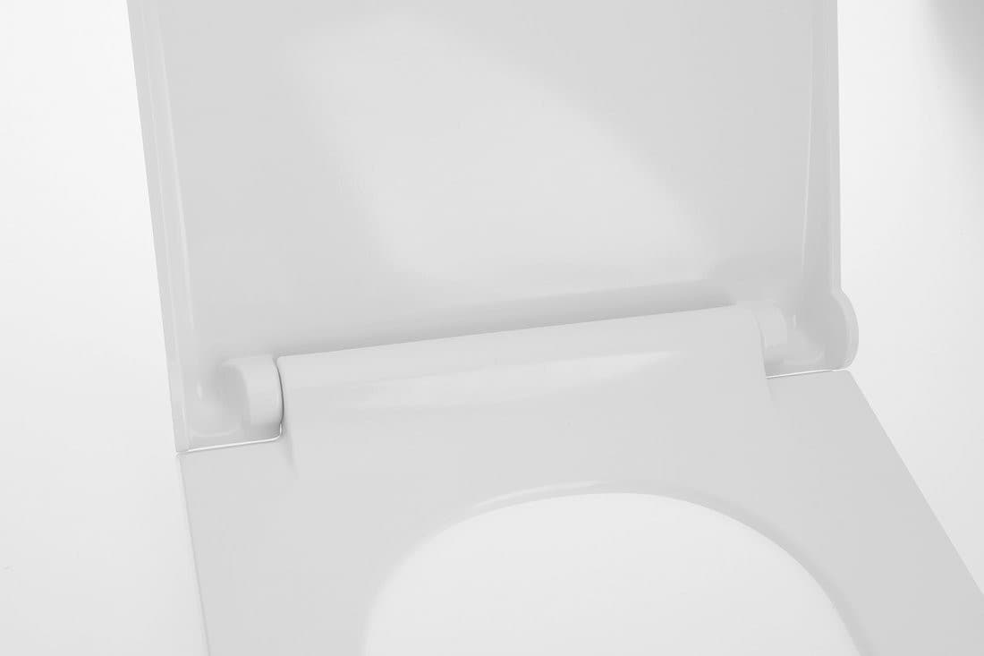 AVVA deska WC, SLIM Soft Close, biały