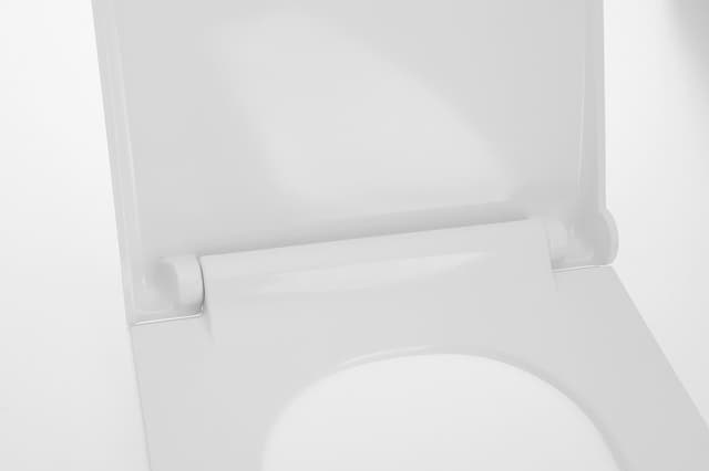 AVVA deska WC, SLIM Soft Close, biały