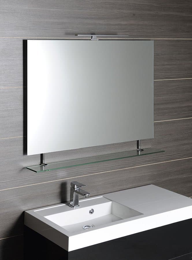 WEGA lustro z półką 90x80cm