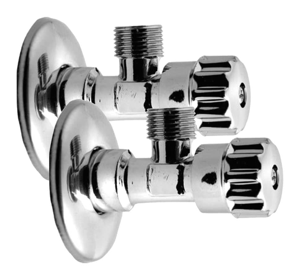 MULTITURN zawór kulowy narożny 1/2 &quot;x3/8&quot;, para, chrom