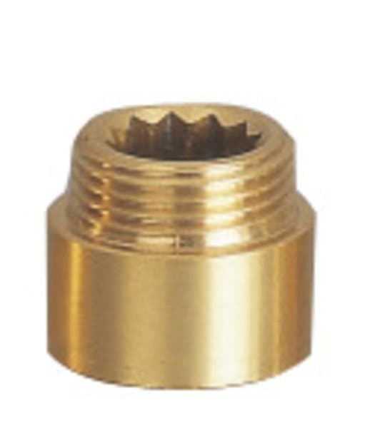 Przedłużka 1/2&quot;x15mm, mosiądz
