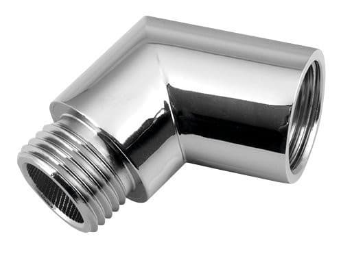 Kolanko słuchawki 1/2&quot;, mosiądz/chrom