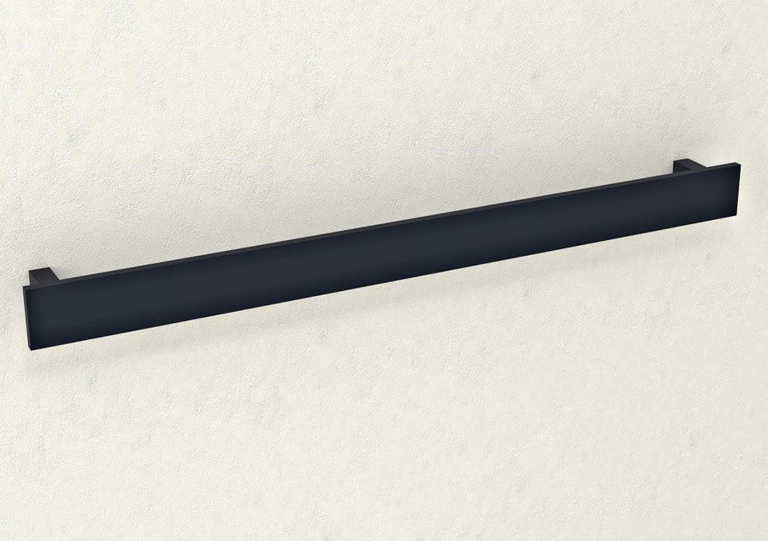 PATRON wieszak na ręczniki 800x60mm, czarny mat