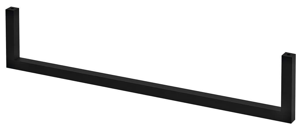AVICE wieszak na ręczniki 450x95mm, czarny mat