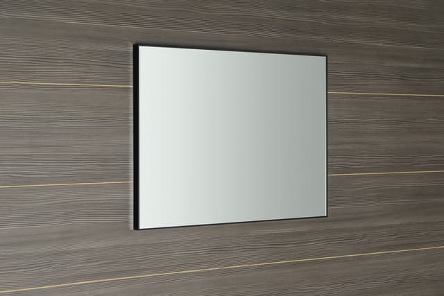 AROWANA Lustro w ramie, 60x80cm, czarny mat