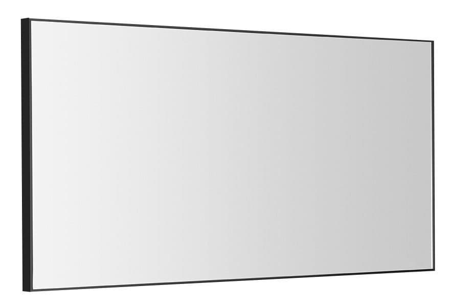 AROWANA lustro w ramie, 100x50cm, czarny mat