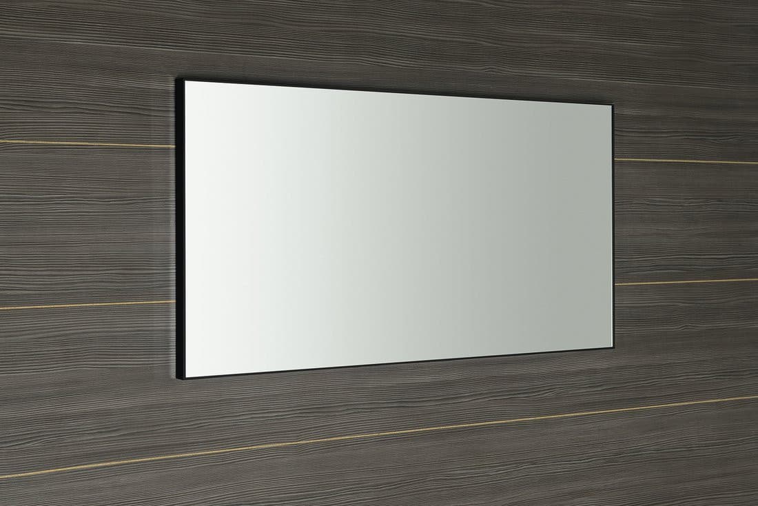 AROWANA Lustro w ramie, 120x60cm, czarny mat