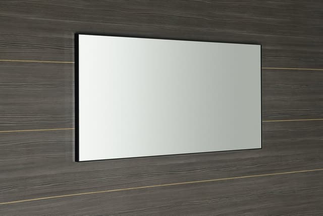 AROWANA Lustro w ramie, 120x60cm, czarny mat