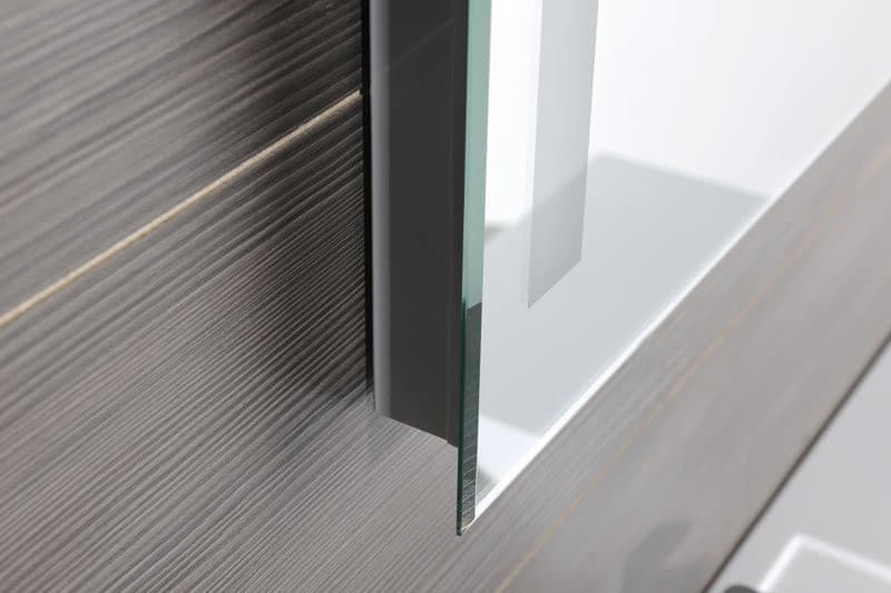 Lustro z oświetleniem LED 100x80cm, wyłącznik