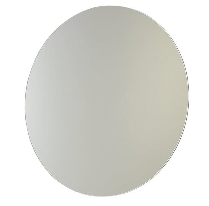 Lustro ze ściętą krawędzią okrągłe ø 70cm, CU free
