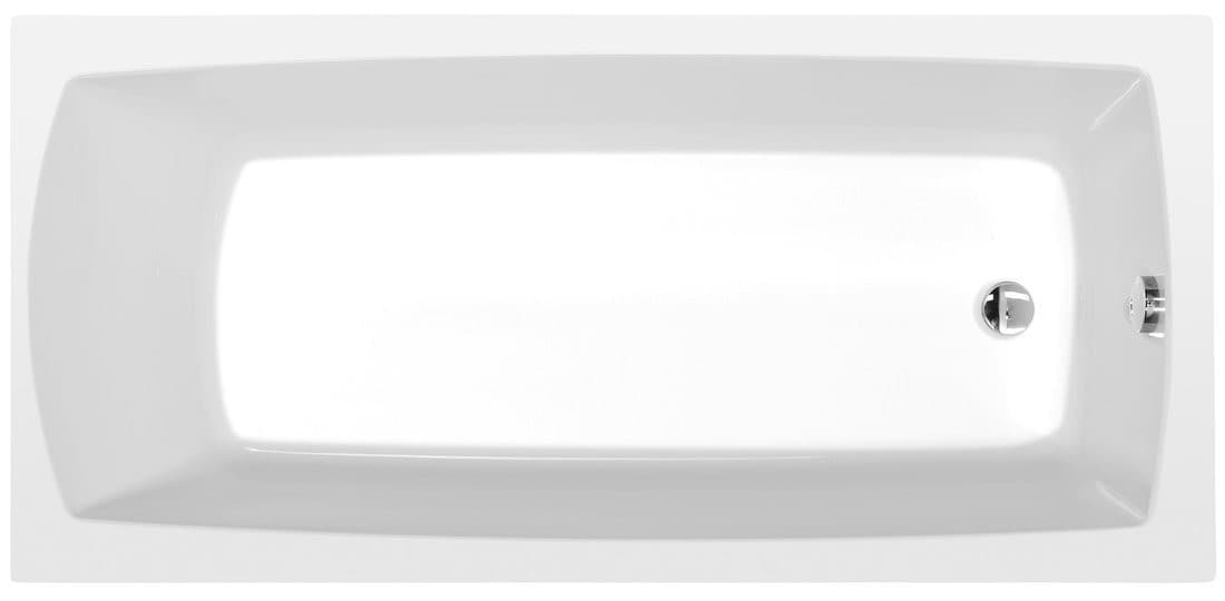 LILY SLIM wanna prostokątna 150x70x39cm, biała