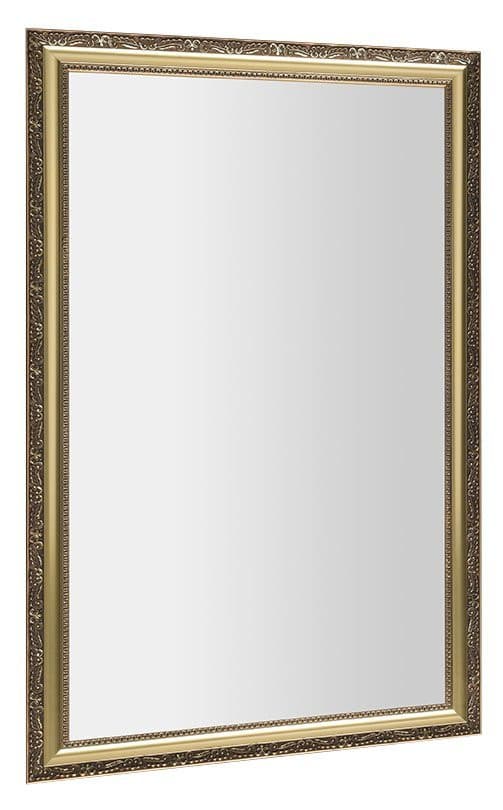 BOHEMIA lustro w drewnianej ramie 58,9x98,9cm, złoto