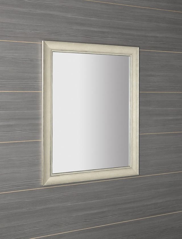CORONA lustro w drewnianej ramie 72,8x92,8cm, szampan