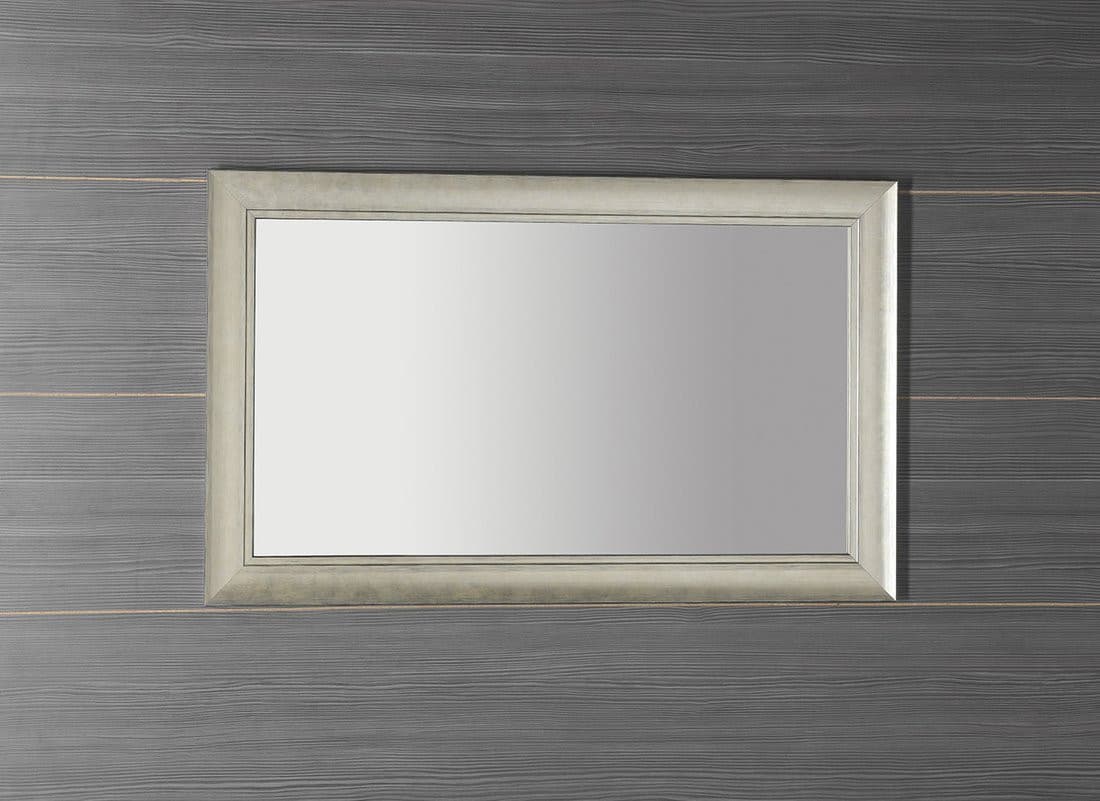 CORONA lustro w drewnianej ramie 62,8x102,8cm, szampan