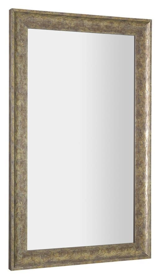 MANTILA lustro w drewnianej ramie 76x126cm, antyczny