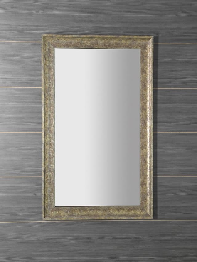 MANTILA lustro w drewnianej ramie 76x126cm, antyczny