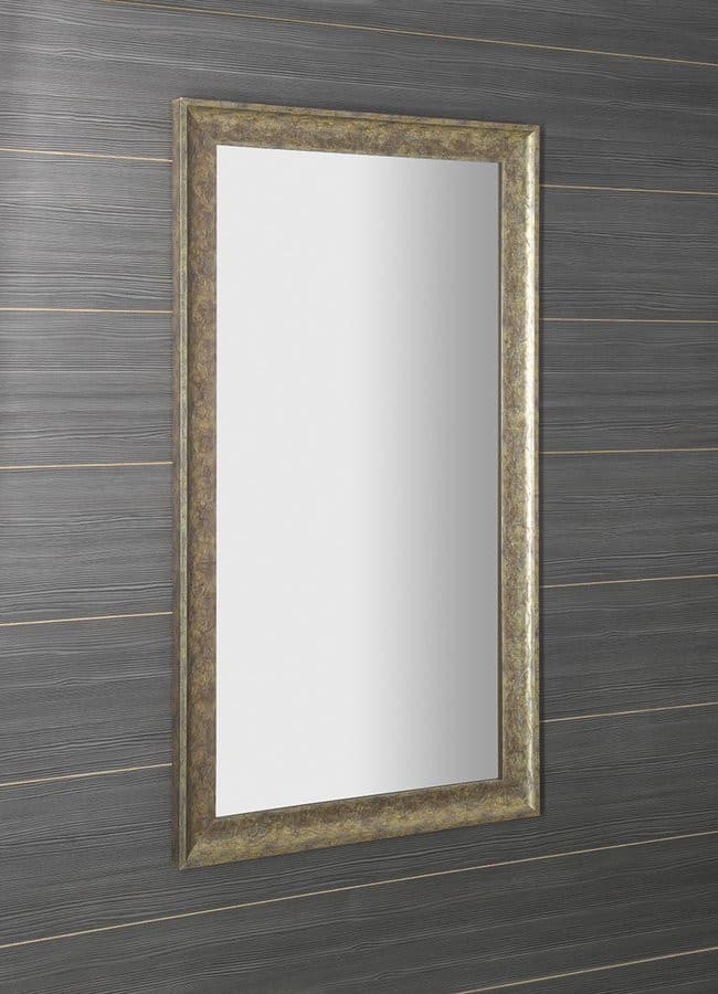 MANTILA lustro w drewnianej ramie 86x156cm, antyczny