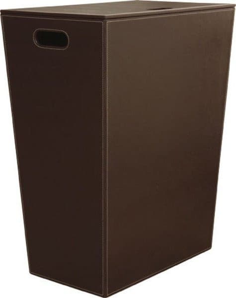 ECO PELLE kosz na pranie 47x60x30cm, brązowy