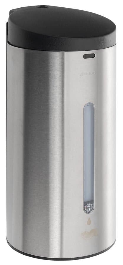 Bezdotykowy dozownik mydła 650ml, stal nierdzewna mat