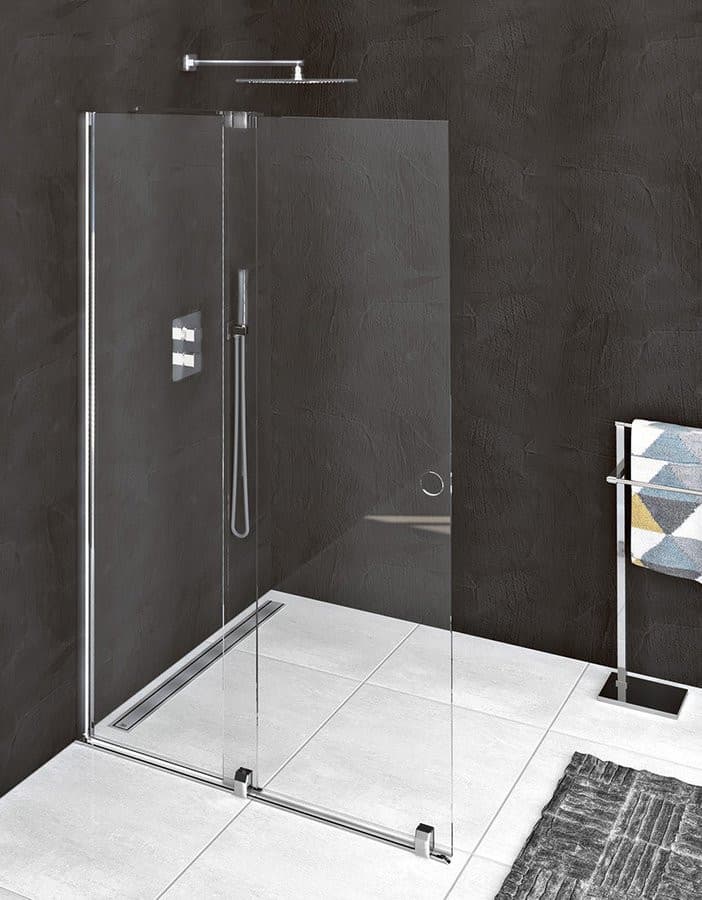 MODULAR SHOWER ścianka z wysuwanym panelem 1200 mm