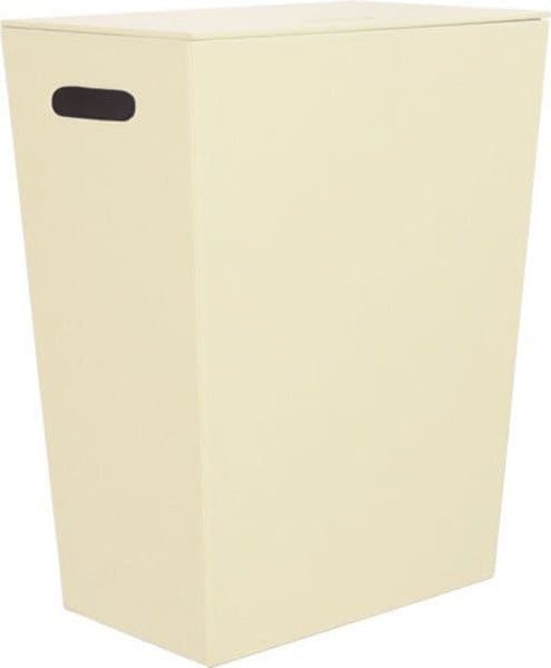 ECO PELLE kosz na pranie 47x60x30cm, kremowy