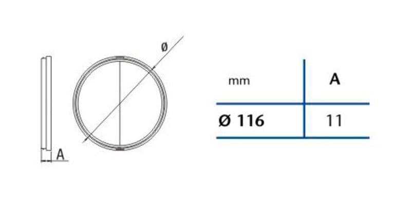 Zawór zwrotny 120mm