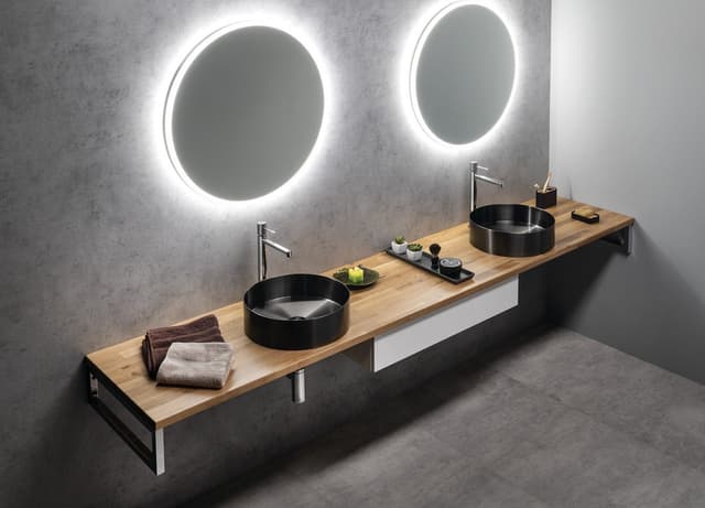 VISO okrągłe lustro z oświetleniem LED, ø 70cm
