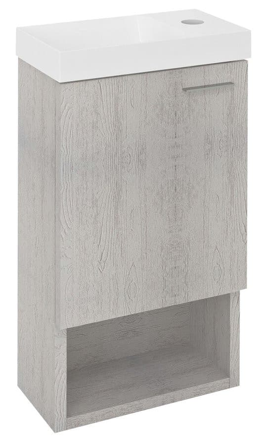 LATUS XI szafka pod umywalkę 30x53x16,5cm, dąb Polar