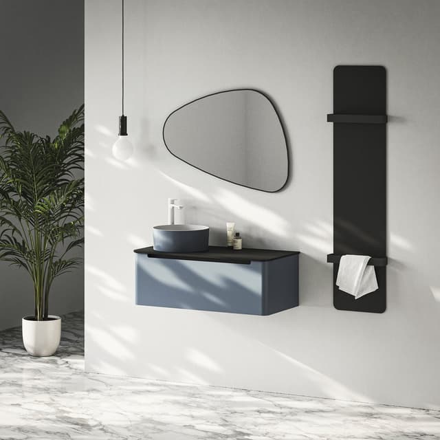 TABELLA grzejnik 370x1590 mm, czarny mat