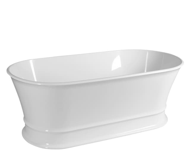 DELONIX wanna wolnostojąca, kompozyt, 170x84x61,5cm, biały